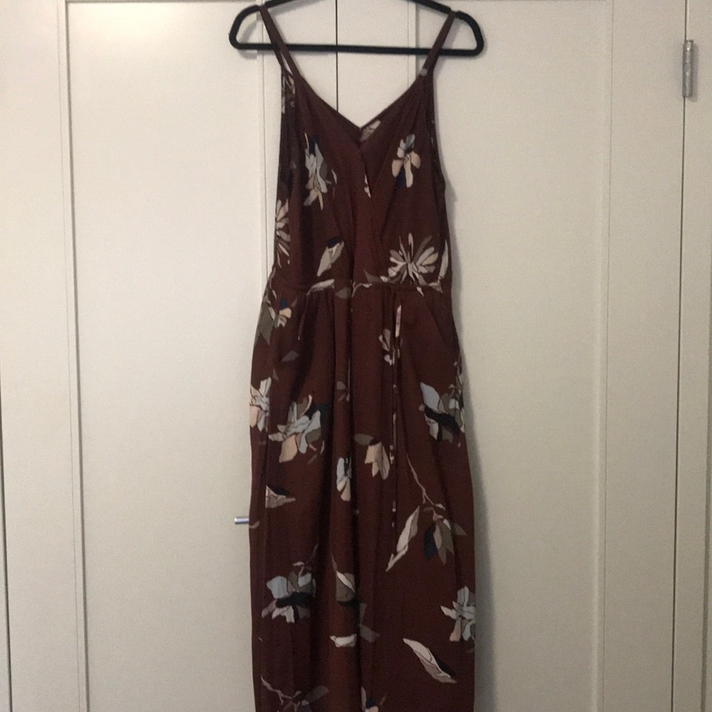 Floral midi dress